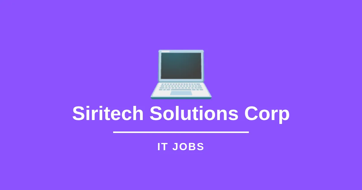 Senior Java Developer-W2